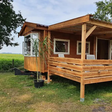 Tiny House Het Reebokje Apartment Vriescheloo Exterior photo